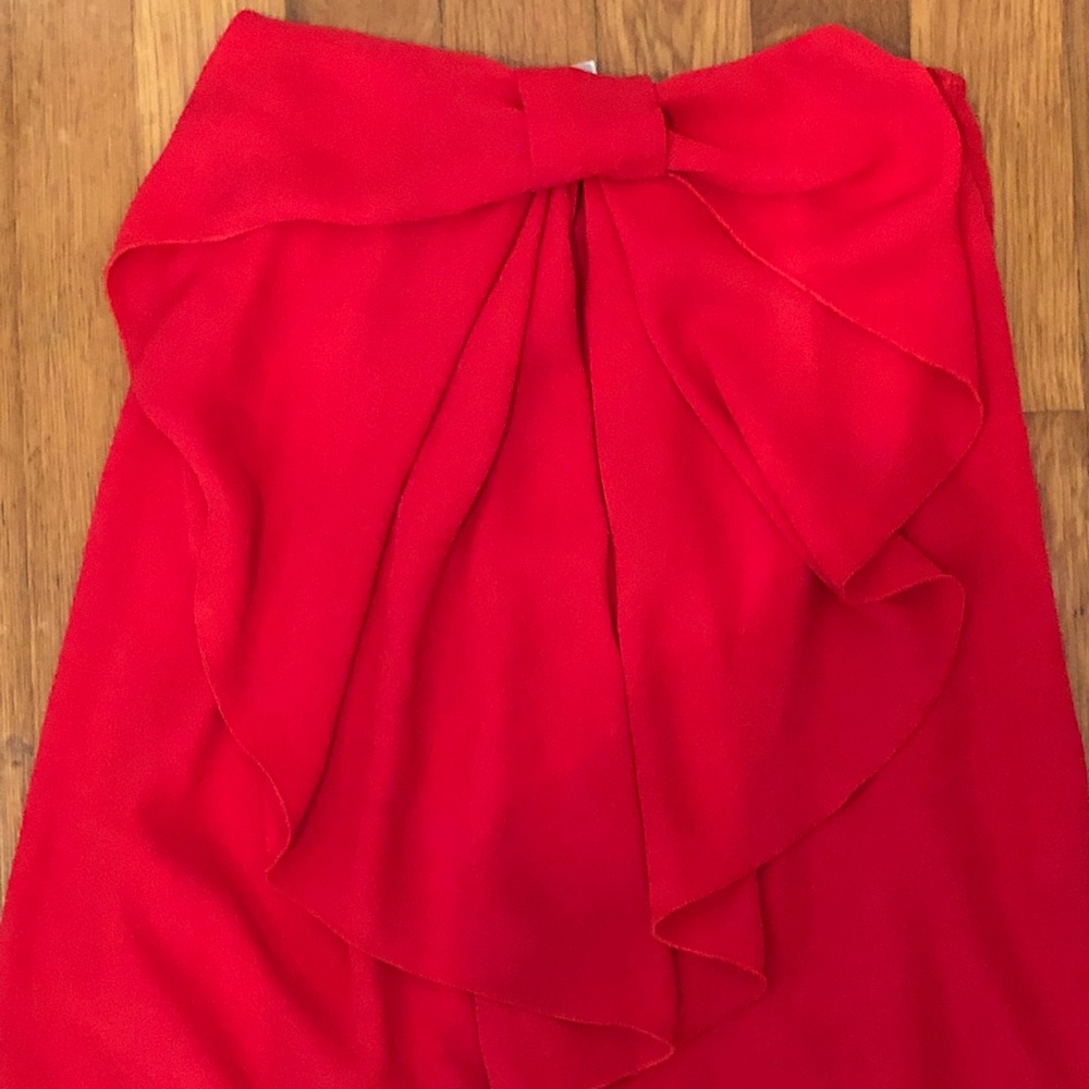 Red Bow top - Picture 2 of 2